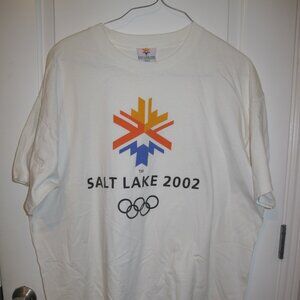 Salt Lake City 2002 Olympic T-shirt SIZE XXL  NWOT
